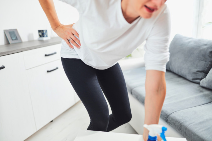 Back Pain And House Cleaning: 7 Mistakes To Avoid For Correct Posture